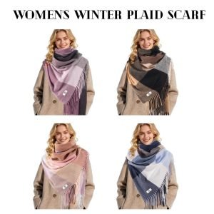 Women’s Winter Plaid Scarf