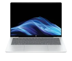 HP OmniBook 5 Laptop Next Gen AI 14-he0037nr 14″, Touch screen, Windows 11 Home, Snapdragon® X Plus, 32GB RAM, 1TB SSD, 2K, Glacier silver