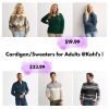Cardigan/Sweaters for Adults @Kohl’s !