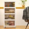 Shop @Walmart – OKENTEN Rolling Wheeled Plastic Storage Bins with Lid