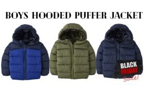 Shop @Walmart – The Children’s Place Toddler Boys Hooded Puffer Jacket