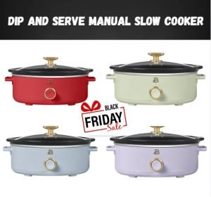 Shop @Walmart – Beautiful 2.5 Qt Dip and Serve Manual Slow Cooker