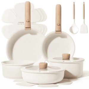 Carote 15 Pcs Nonstick Cookware Sets At Walmart