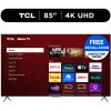 TCL 85″ Class S4 4K UHD HDR Smart TV with Roku TV (NEW 2025) – 85S41CR