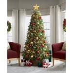 LED 6.5-Feet Pre-Lit Festive Artificial Christmas Tree @Home Depot !
