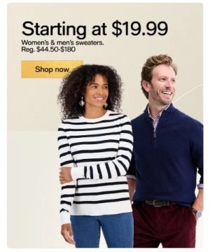 Men/Women Winter Sweaters @Macy’s !