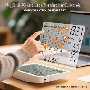 Desk Calendar with Schedule Reminder