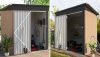 Outdoor Metal Steel Storage Shed at Walmart