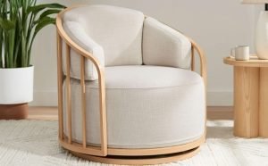 Better Homes & Gardens Lillian Swivel Birdcage Accent Chair