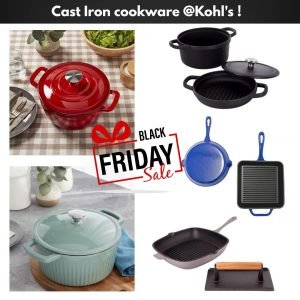 Cast Iron cookware @Kohl’s !