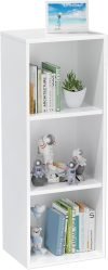 3 Tier Bookshelf for Small Spaces