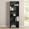 Mainstays 5-Shelf Bookcase with Adjustable Shelves