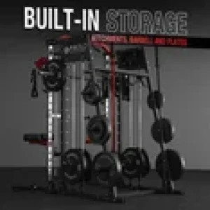 Smith Machine Home Gym with Power Cage at Walmart