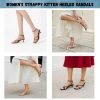 Women’s Strappy Kitten heeled sandals