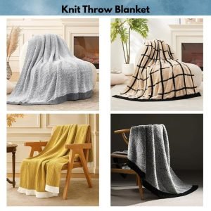Knit Throw Blanket