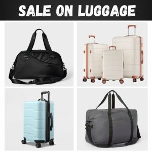 Shop at Target Huge Sale on Luggage.
