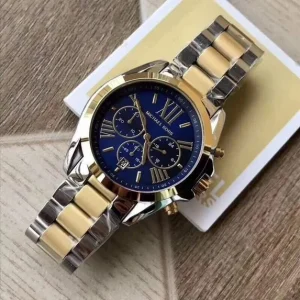 Michael Kors Men’s Bradshaw Navy Blue Dial Watch at Walmart!