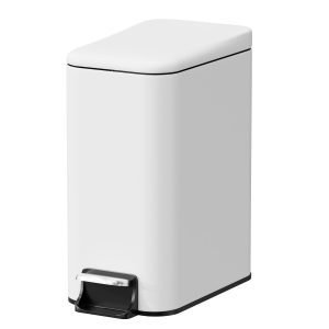 HALITUNY Small Trash Can with Lid