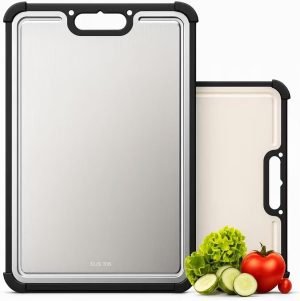 Premium 316 Stainless Steel Cutting Board for Kitchen