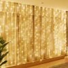 HXWEIYE 300LED Fairy Curtain Lights