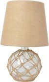 Buoy Rope Nautical Netted Coastal Table Lamp 