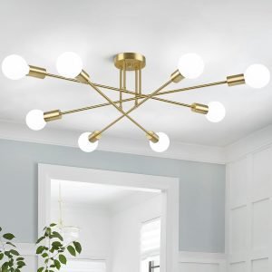 Modern Sputnik Chandelier