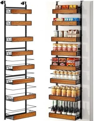 8 Tier Over the Door Pantry Organizer