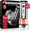 Electric Salt and Pepper Grinder Set