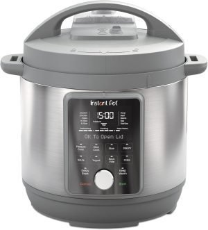 Instant pot 8 quartz 9 in 1 pressure cooker