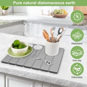 Stone Dish Drying Mat