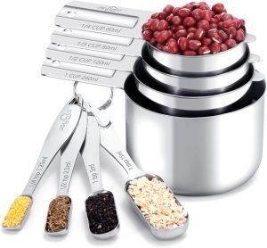 Joyhill Measuring Cups and Spoons Set