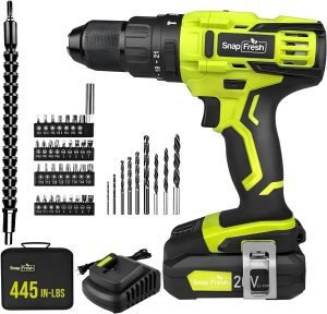 SnapFresh 20V Cordless Impact Drill