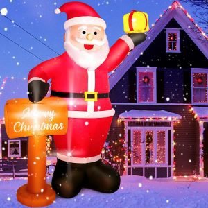 Inflatable Christmas Santa Decor Outdoor