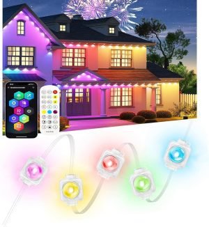 100ft RGB Permanent Outdoor Lights