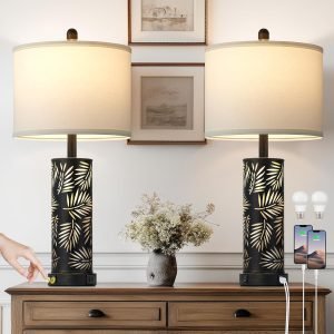 Farmhouse Nightstand Lamp