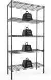 DUMOS 5 Tier Metal Wire Rack Shelf