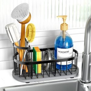 Black Sponge Holder for Kitchen Sink