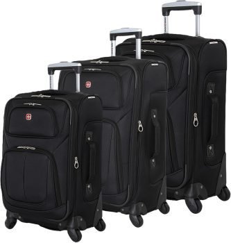 SwissGear Sion 3-Piece Set, Softside Expandable Luggage