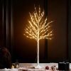 White Birch Tree with 144 LED Lights & Timer