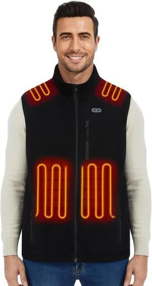 Men’s Fleece Heated Vest