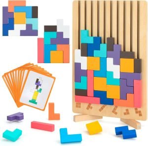 Wooden Stacking Puzzle Toy