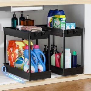 2 Pack Under Sink Organizer
