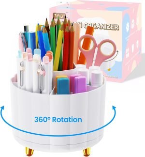 Pen Holder for Desk Organizer Caddy