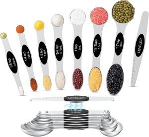 Magnetic Measuring Spoons Set 8 Pieces
