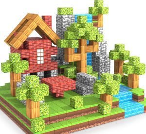 100PCS 1 inch Magnetic Blocks