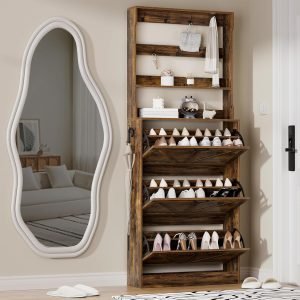 Narrow Entryway Shoe cabinet