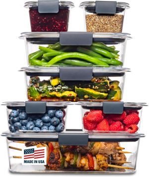 Rubbermaid Brilliance Food Storage Containers