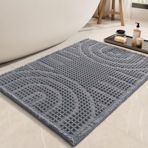 AMOAMI Waffle Bath Mat