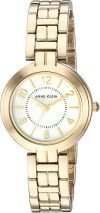Anne Klein Women’s Gold-Tone Bracelet Watch