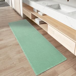 AMOAMI Upgraded Waffle Runner Rug